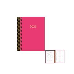 AGENDA ESPIRAL CAPA DURA FEMENINA NAPOLI M5 RODA  2026 - TILIBRA